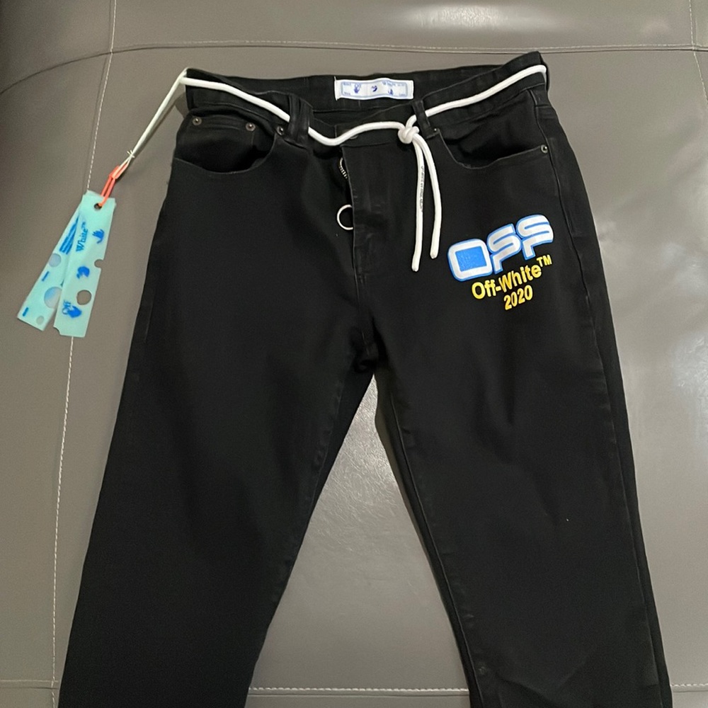 Off white jeans